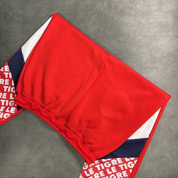 LE TIGRE Tri-Color Track Sweat Pant LT-43-N Red/White/Blue Sz XXL 2XL - Picture 2 of 6